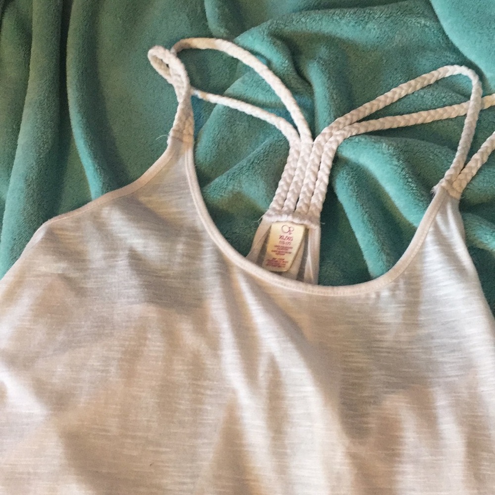 White tank top